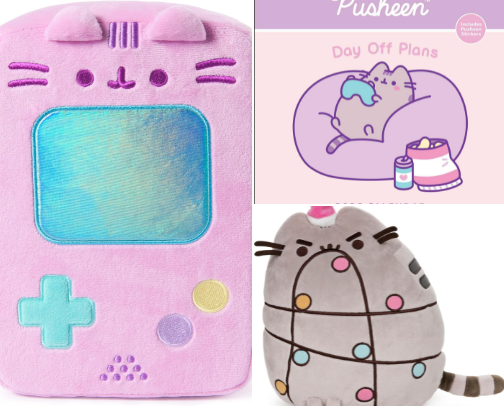 The wonderful world of Pusheen cover photo collage