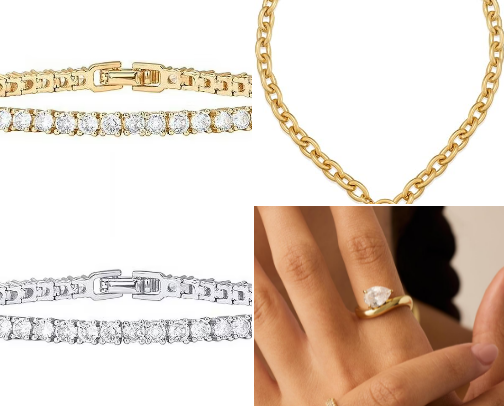 Jewelry cover photo collage