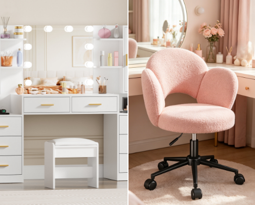 🪞 Aesthetic Makeup Room Essentials you might need cover photo collage