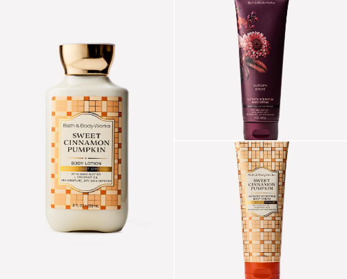 My favorite fall products 🍂☕ Autumn in a Bottle 🍁 cover photo collage