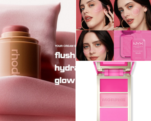 The Dreamiest Blush Shades Ever 🎀 cover photo collage
