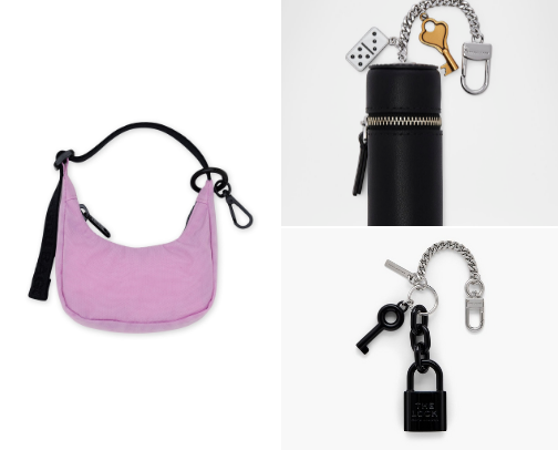 Bag charms for bag girlies cover photo collage