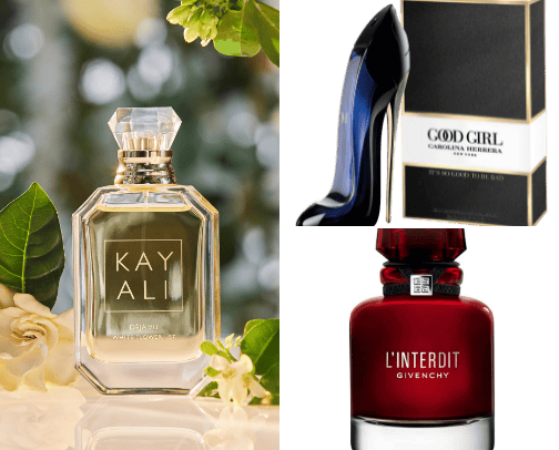 Confidence boosting fragrances 💕 cover photo collage