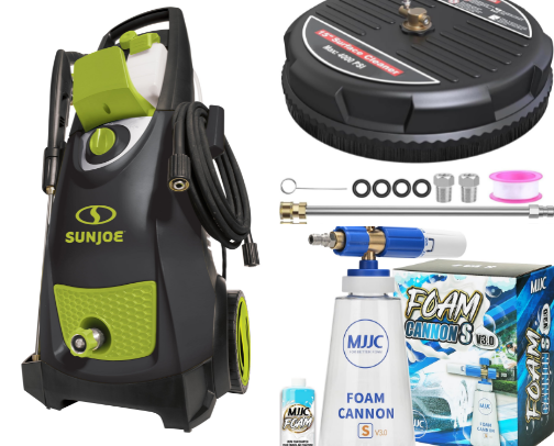 Pressure Washer & Outdoor Cleaning Gear: Top Amazon Picks for Florida Homes cover photo collage