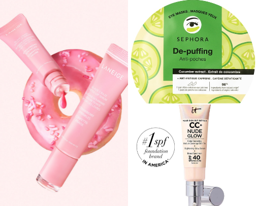 My favorite beauty recs cover photo collage