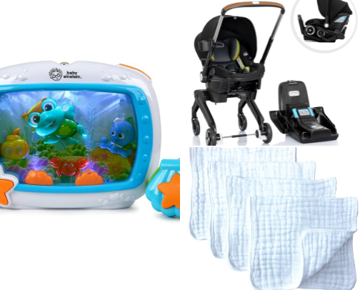 Baby must haves cover photo collage