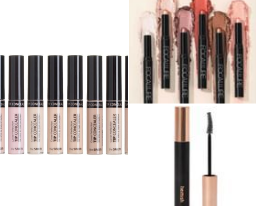 Makeup cover photo collage