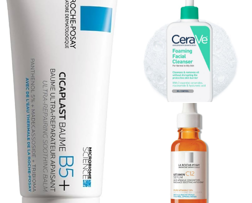 My Favorite Skincare Products ✨ cover photo collage