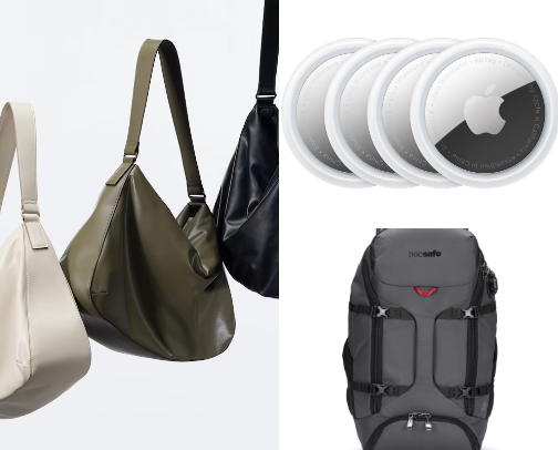 Travel essentials cover photo collage