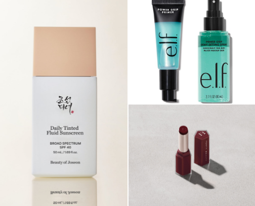 Shine Bright like a diamond while staying safe from UV rays of the sun 🌞. Best makeup for the hot summers that will have you both glowing and protected . cover photo collage