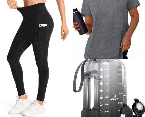 Gym Must Haves cover photo collage