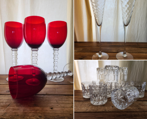 Vintage Barware cover photo collage