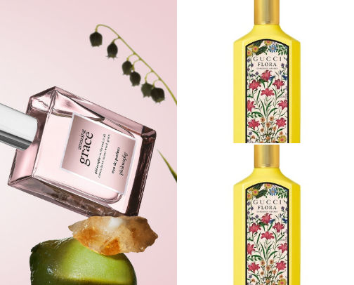 Fragrances cover photo collage