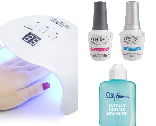 Manicures at home because who has $ to spend $100 every 2 weeks? 💅🏻 cover photo collage