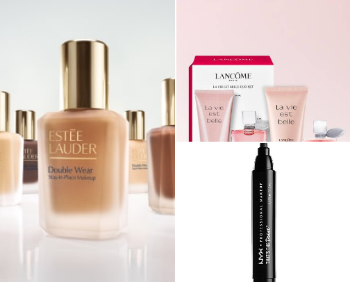 Makeup cover photo collage
