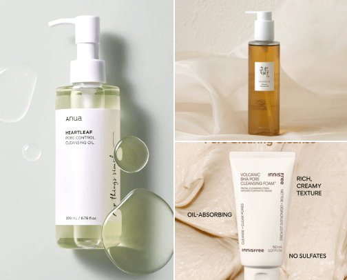 skincare all-time faves 💌 cover photo collage