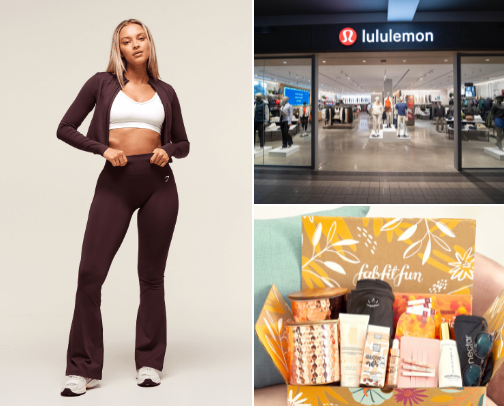 Fitness attire for women cover photo collage