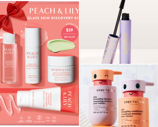 Beauty stuff cover photo collage