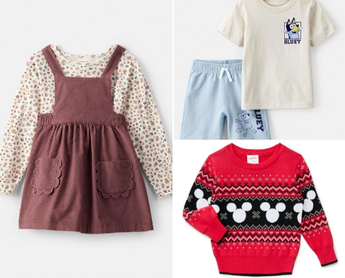 Toddler clothes cover photo collage