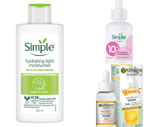 Skincare Essentials cover photo collage