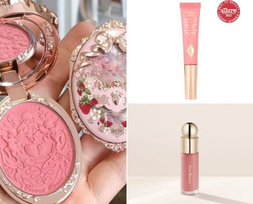 BLUSHING BEAUTIES cover photo collage