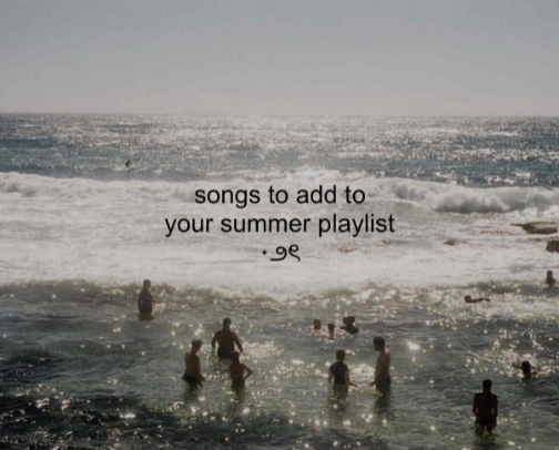 songs to add to your summer playlist ⋆౨ৎ cover photo collage