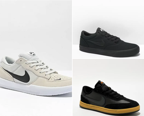 Skateboarding Shoes cover photo collage