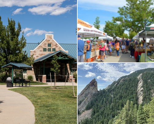 Boulderado and Longmont cover photo collage