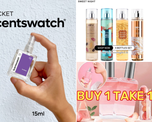 Long Lasting PERFUMES cover photo collage