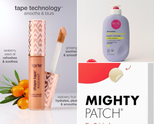 My favorite beauty recs cover photo collage