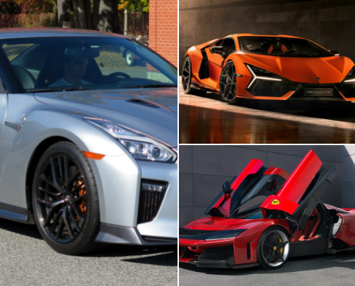 LUXURY CAR cover photo collage