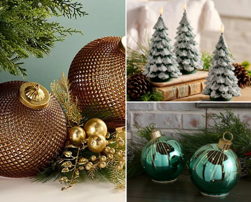 Aesthetic Christmas Decor ✨🎄 cover photo collage