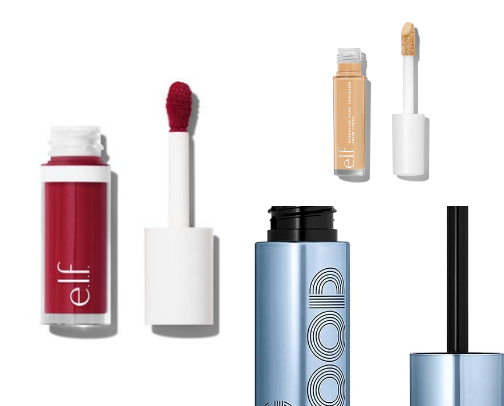 My absolute e.l.f. Cosmetics favorites and holy grails! Honestly, these are my everyday essentials. cover photo collage