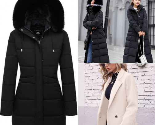 Perfect Winter Coats cover photo collage
