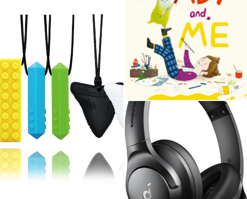 Neurodivergent Finds cover photo collage