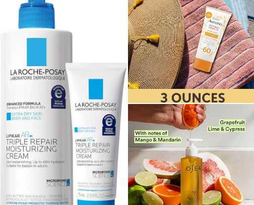 Sensitive Skincare cover photo collage