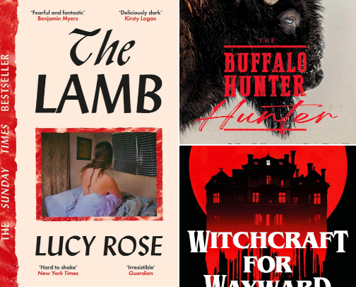 Horror Book Recs!! cover photo collage