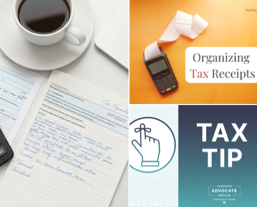 How to prep your taxes for submittal to your CPA cover photo collage