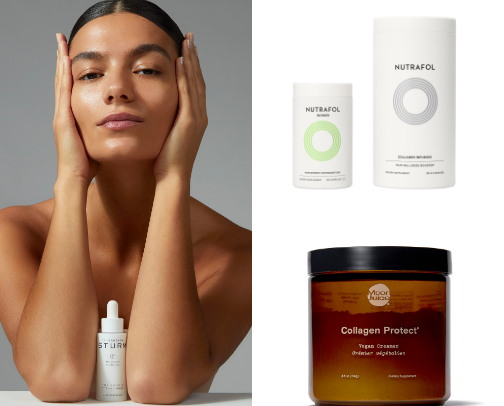 Collagen Magic: Discover the Best Supplements for Ageless Beauty After 40! cover photo collage