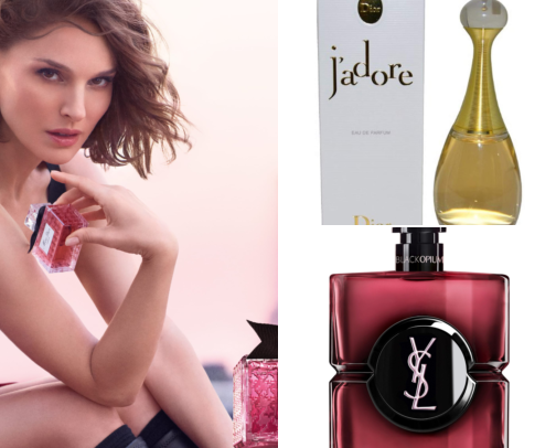 Luxury Perfumes cover photo collage