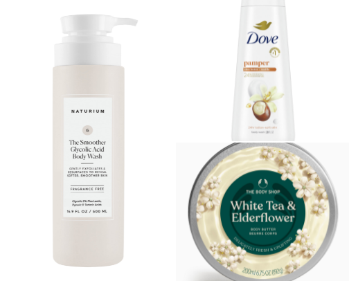 Body care cover photo collage