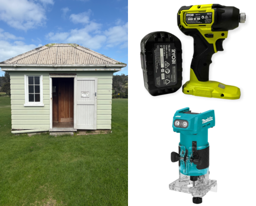 Tool time for DIY weekend warriors cover photo collage