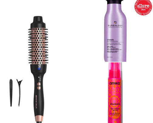 Favorite hair products cover photo collage