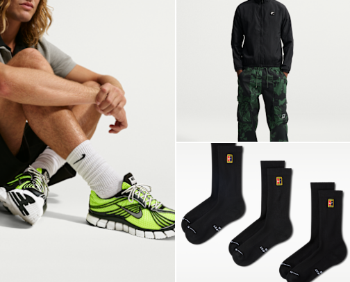 Nike Essentials: Him & Her cover photo collage