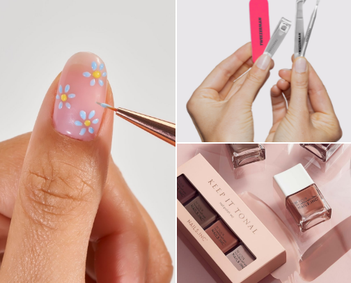 💅🏽 At-Home Salon: Easy To Use Nail Tools & Treatments cover photo collage