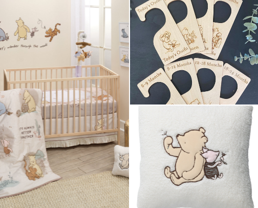Winnie The Pooh nursery! cover photo collage