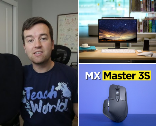 The Ultimate "Cozy Desk" & Productivity Oasis cover photo collage