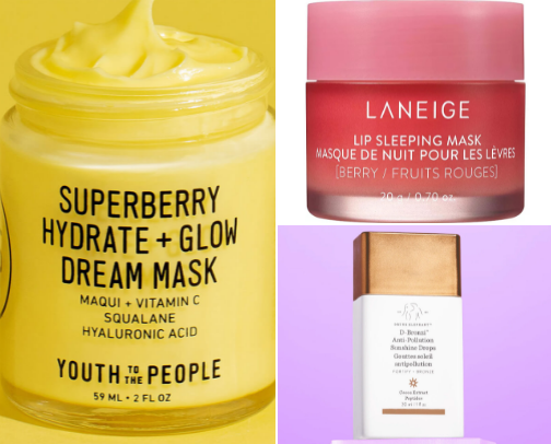 What's in my beauty bag🤍 cover photo collage