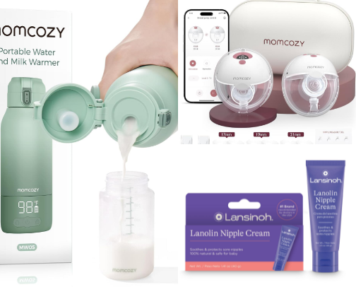 Breastfeeding Must Haves for First Time Moms👶🏼🤱🏼🤩 cover photo collage