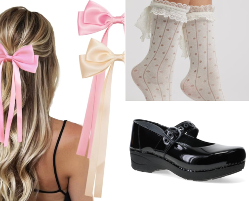 Coquette Fashion Finds for a Feminine & Romantic Look cover photo collage